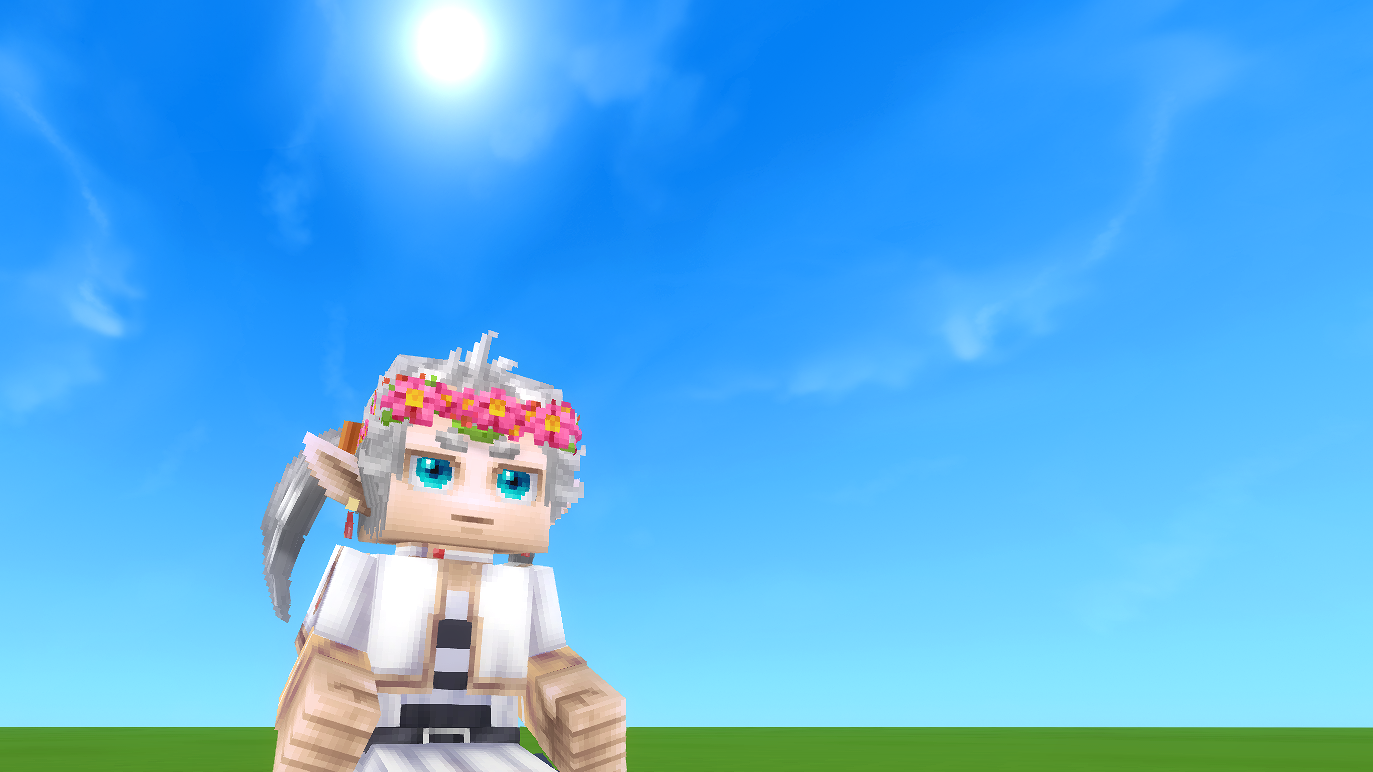 Frieren and the sky.